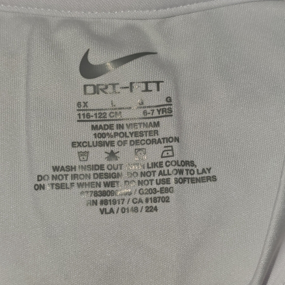 Nike Kids' White and Pastel Logo T-Shirt and Shorts Set - Picture 14 of 15